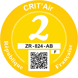 Certificat qualité de l’air classe deux